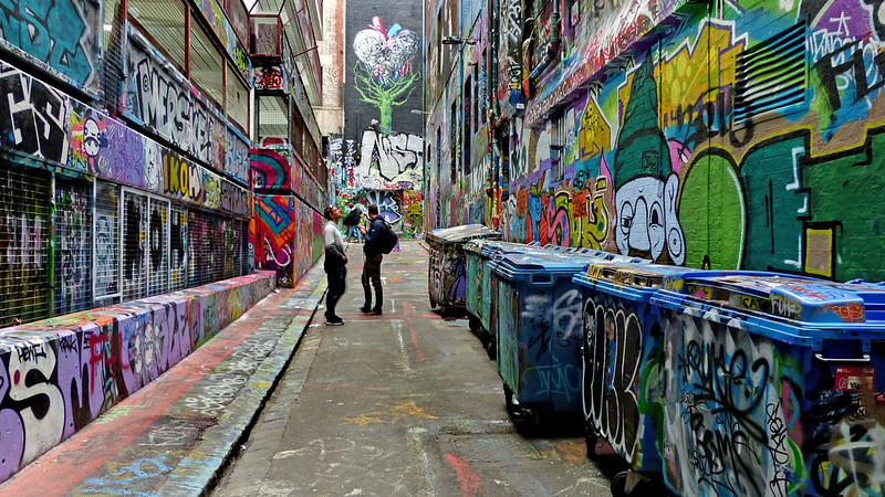 Hosier Lane Melbourne.