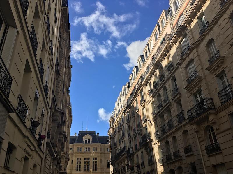 Beautiful buildings in Paris, France.  Paris is an easy weekend trip from Amsterdam by Thalys!