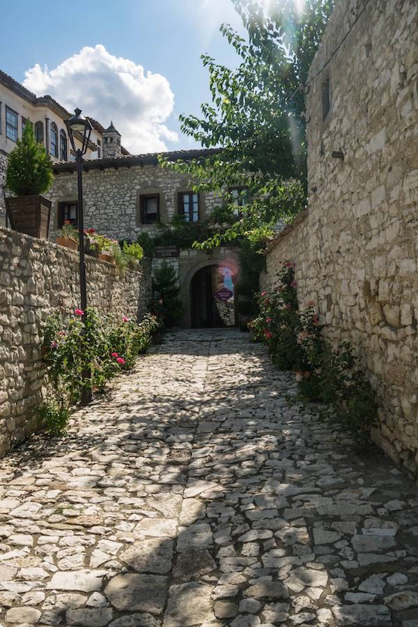 Beautiful stone building in Berat, Albania. #Albania #Berat #UNESCO #Travel #Europe