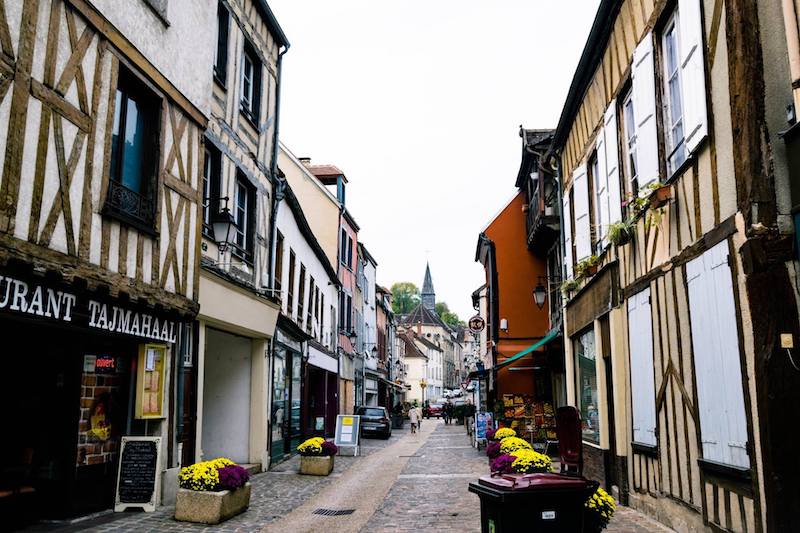 Photo of Provins, a day trip from Paris. Read tips on how to travel around France without a car on a budget. #France #travel