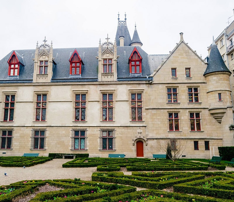 Square Marie Trintignant, one of the most beautiful parks in Paris. Be sure to include this stunning park in Le Marais in your Paris itinerary. Read tips for what to do in paris. #travel #paris #france #europe