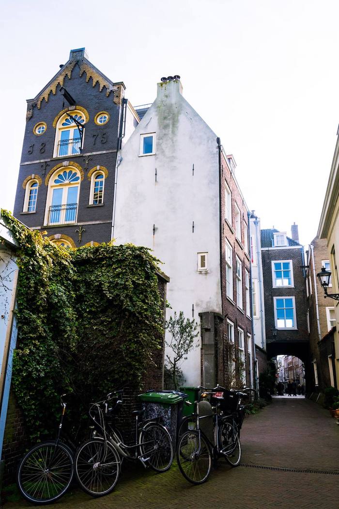 Korte Molenstraat, one of the cutest streets in the Hague. Read a resident's guide to the Hague with a complete itinerary, what to do in the Hague in one day, and what to know about taking a day trip to the Hague. #TheHague #DenHaag #Holland #Travel #Netherlands #Netherlands #Europe