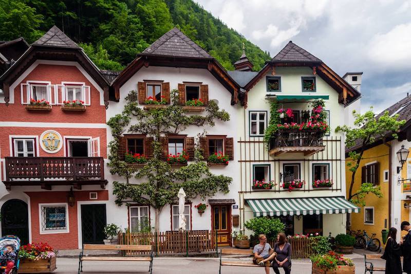 Beautiful view of Hallstatt, one of the best day trips from Salzburg