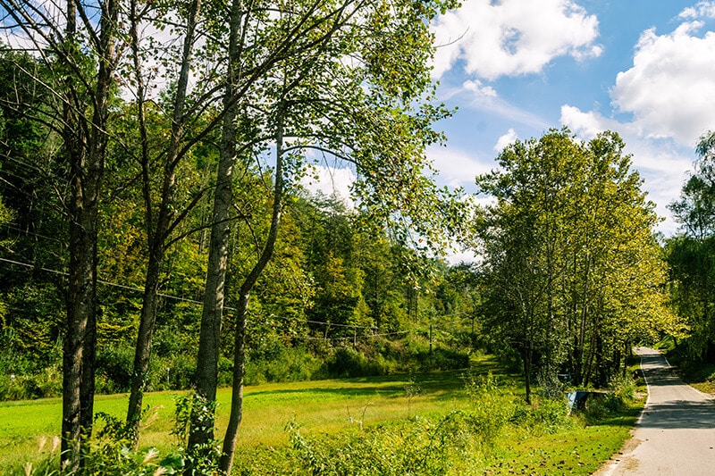 Wunderschöne Landstraße in Ost-Kentucky, ein schöner Teil von Kentucky, den man nicht oft zu Gesicht bekommt! #countryroads #kentucky 