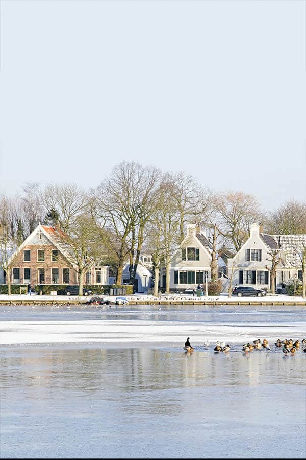 Broek in Waterland is a beautiful and easy day trip from Amsterdam to experience small-town Holland! #travel #amsterdam #holland #netherlands #nederland