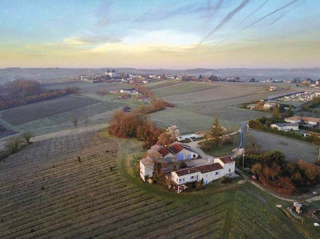 Chateau in France from above. Read about what it's like to stay in a chateau in France and seven chateaus in France that you'll want to stay in! #travel #castles #chateau #france