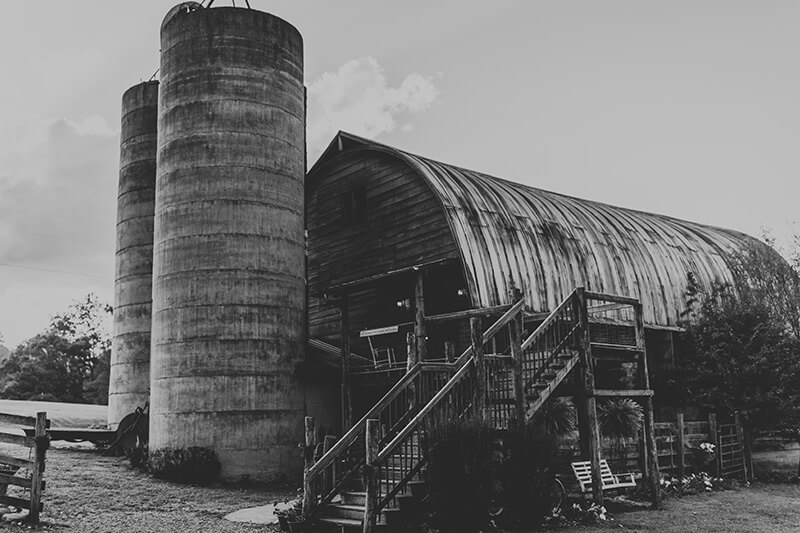 Beautiful historic barn in Asheville, North Carolina. #weddings