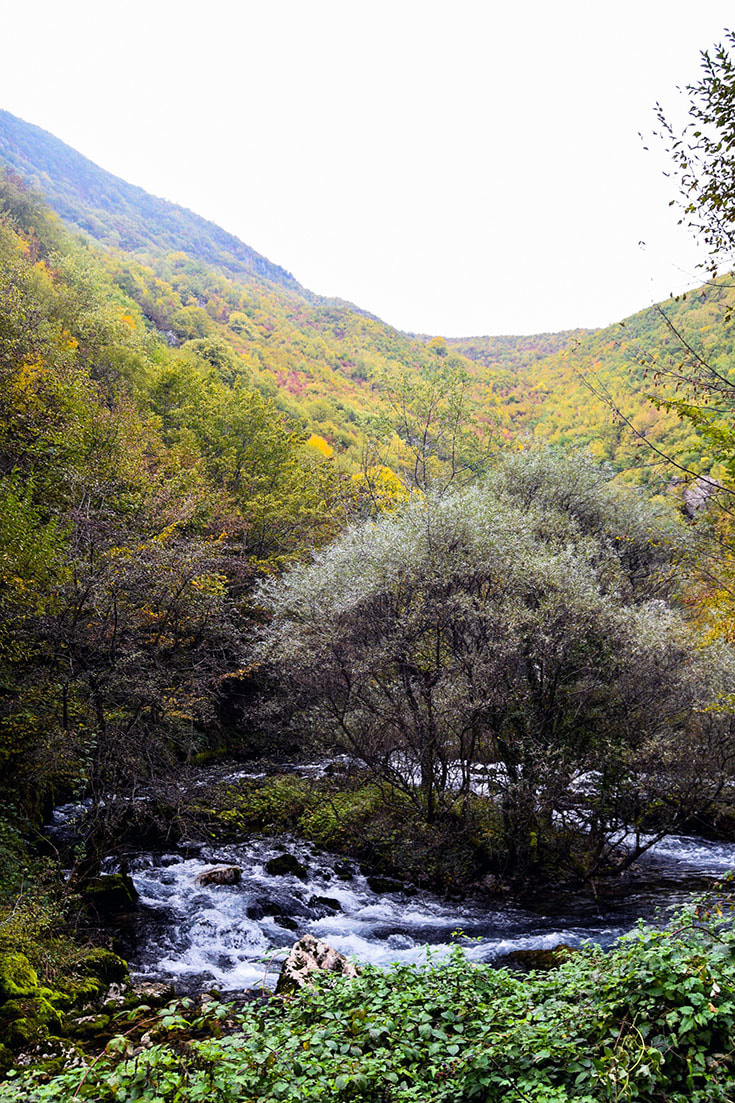 Photo of river near Peja. Discover the best nature in Kosovo through beautiful pictures of Kosovo. #Kosovo #Travel #Waterfall #Fall