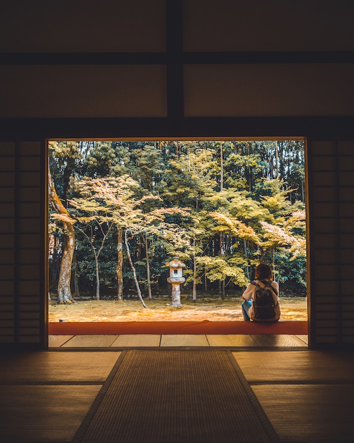 Photo of girl near Koto-in temple in Kyoto, one of the most beautiful temples in Kyoto. #travel #asia #japan #Kyoto