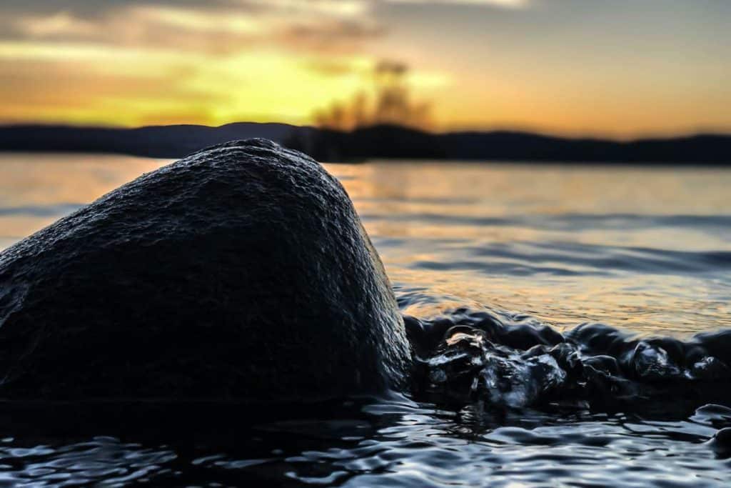 serene waters of Sacandaga Lake