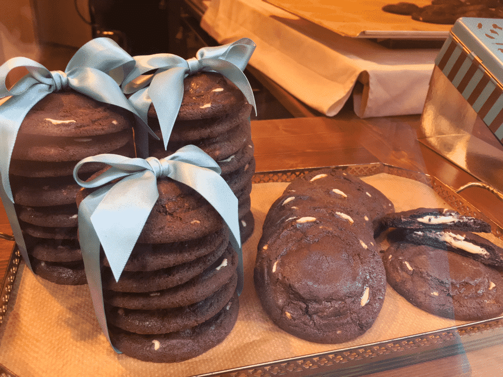 Photo of cookies at a bakery in Amsterdam. Don't miss this off the beaten path gem in Amsterdam!