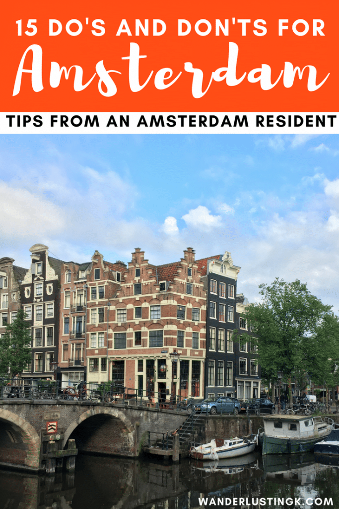 Visiting Amsterdam? 15 Locals Tourist Tips for visiting Amsterdam by a resident, including Amsterdam travel advice visiting Amsterdam for the first time.